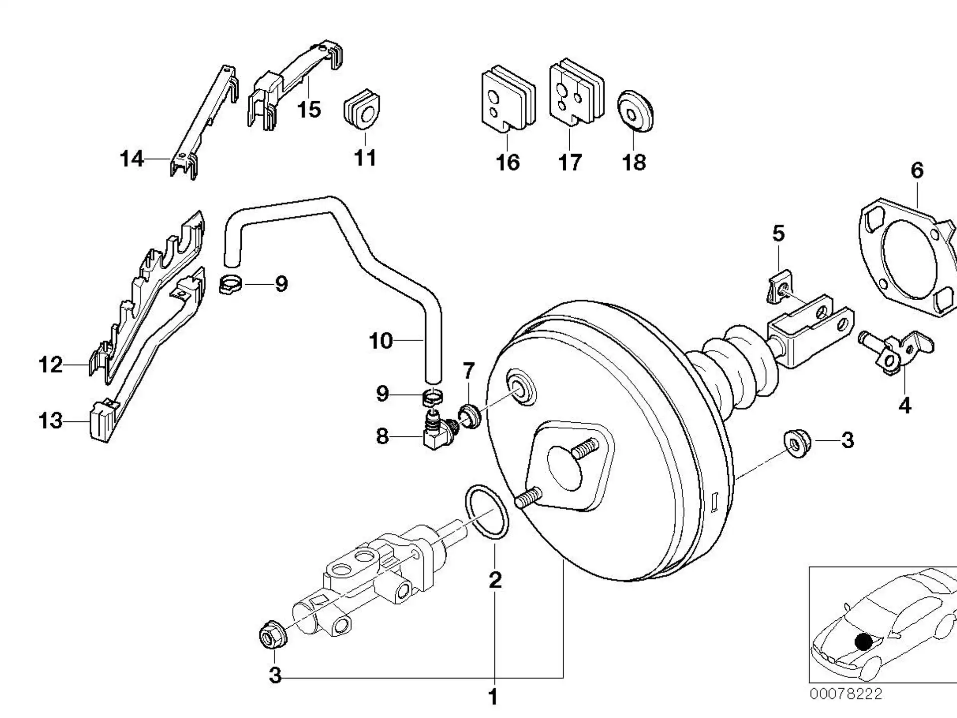 BMW O-Ring Hauptbremszylinder E38 E39 E46 E52 E53 E65 E66 34311165092