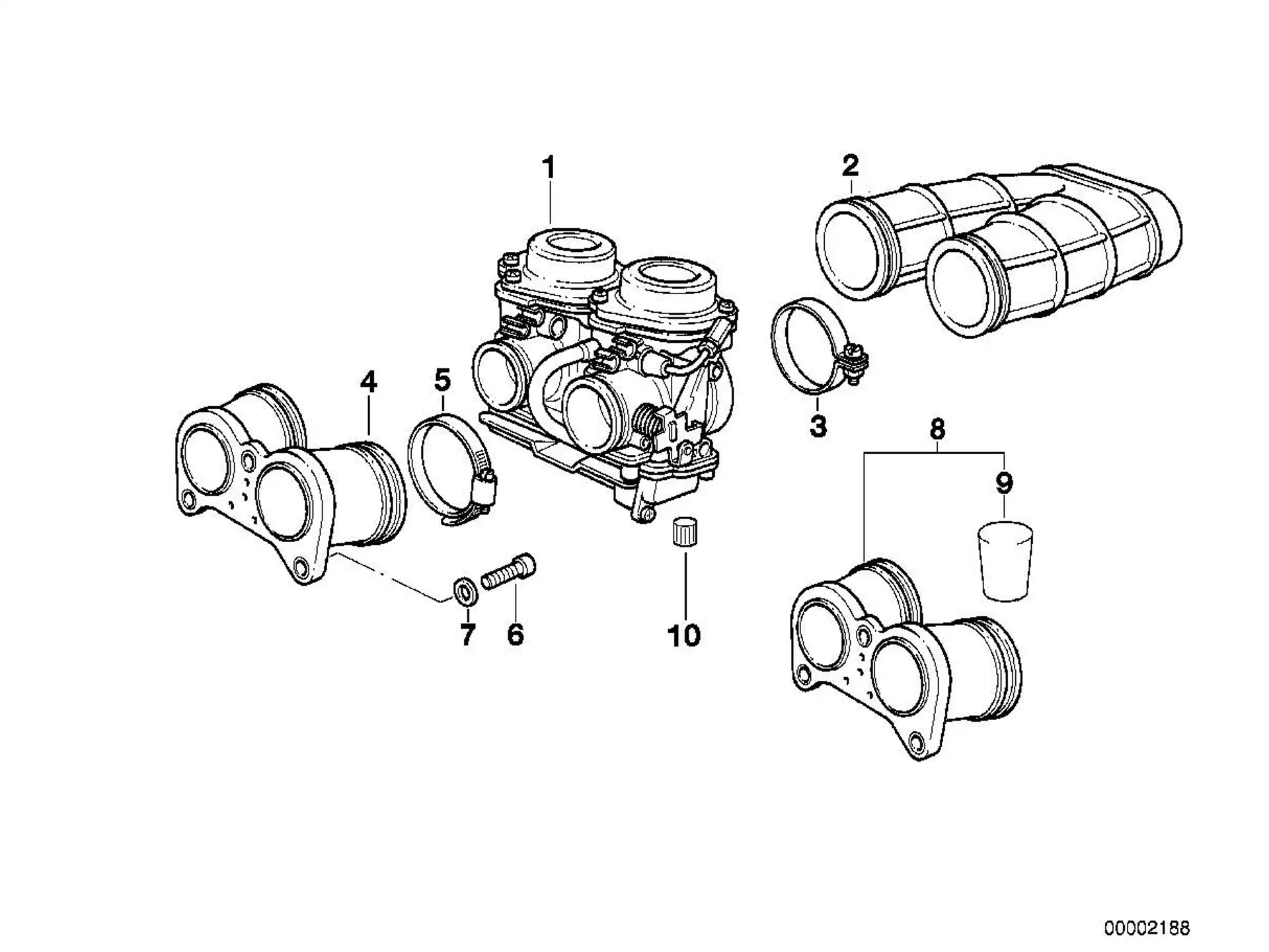 BMW Ansaugstutzen 11612343131