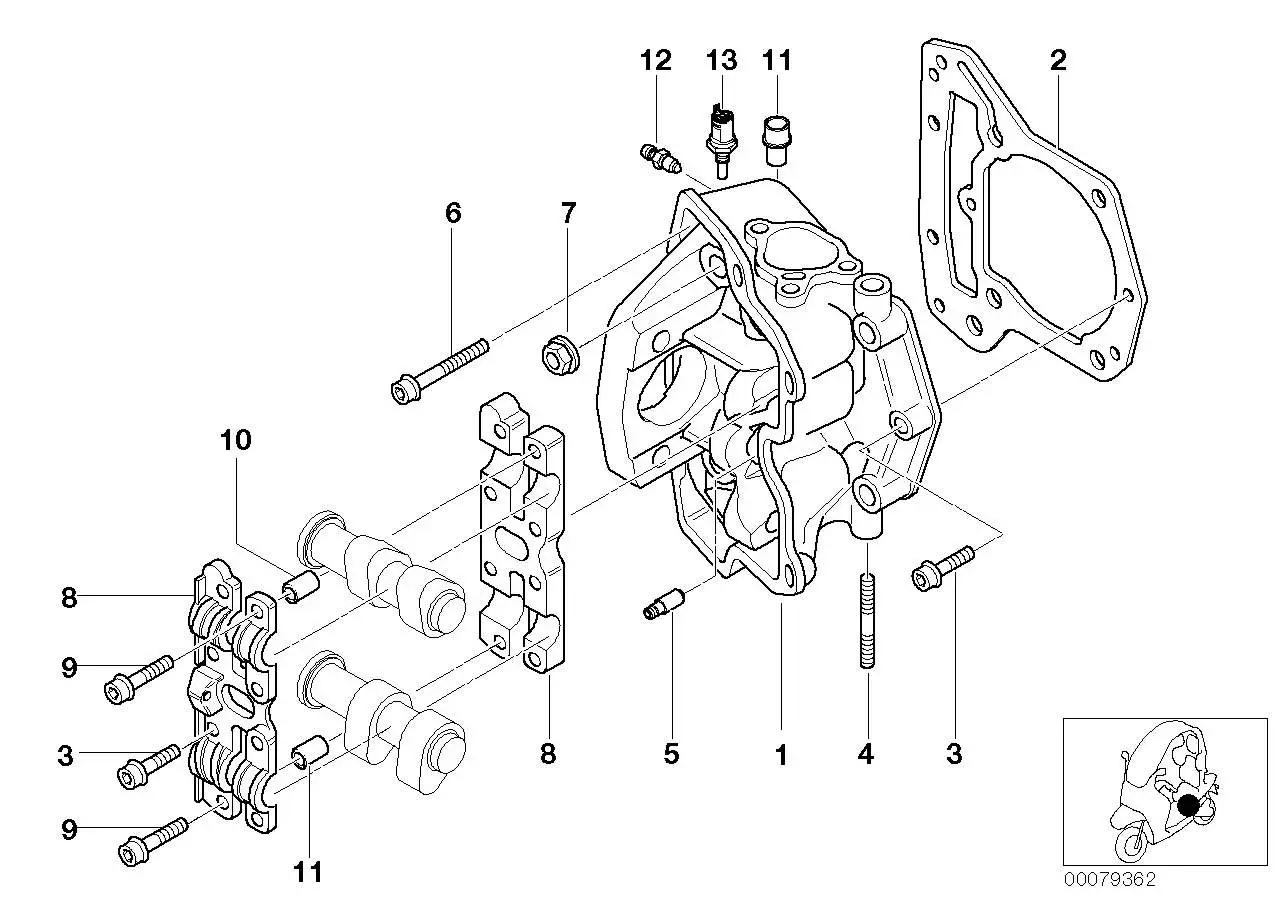 BMW Zylinderschraube 11117653695