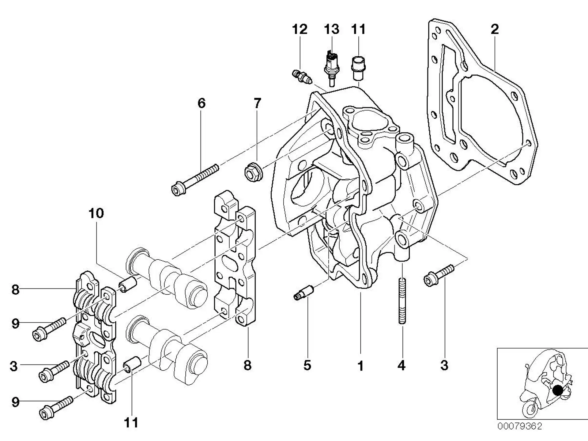 BMW Zylinderkopfdichtung 11147653424