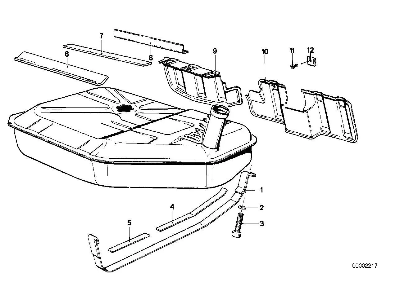 BMW Spannband E23 16111118226