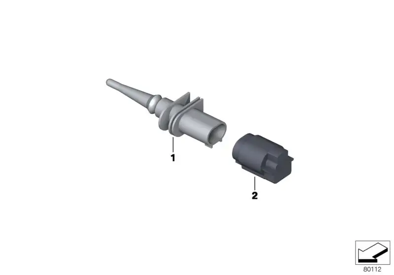 BMW Temperatursensor A40 E38 E39 E46 E52 E53 E60 E61 E63 E64 E65