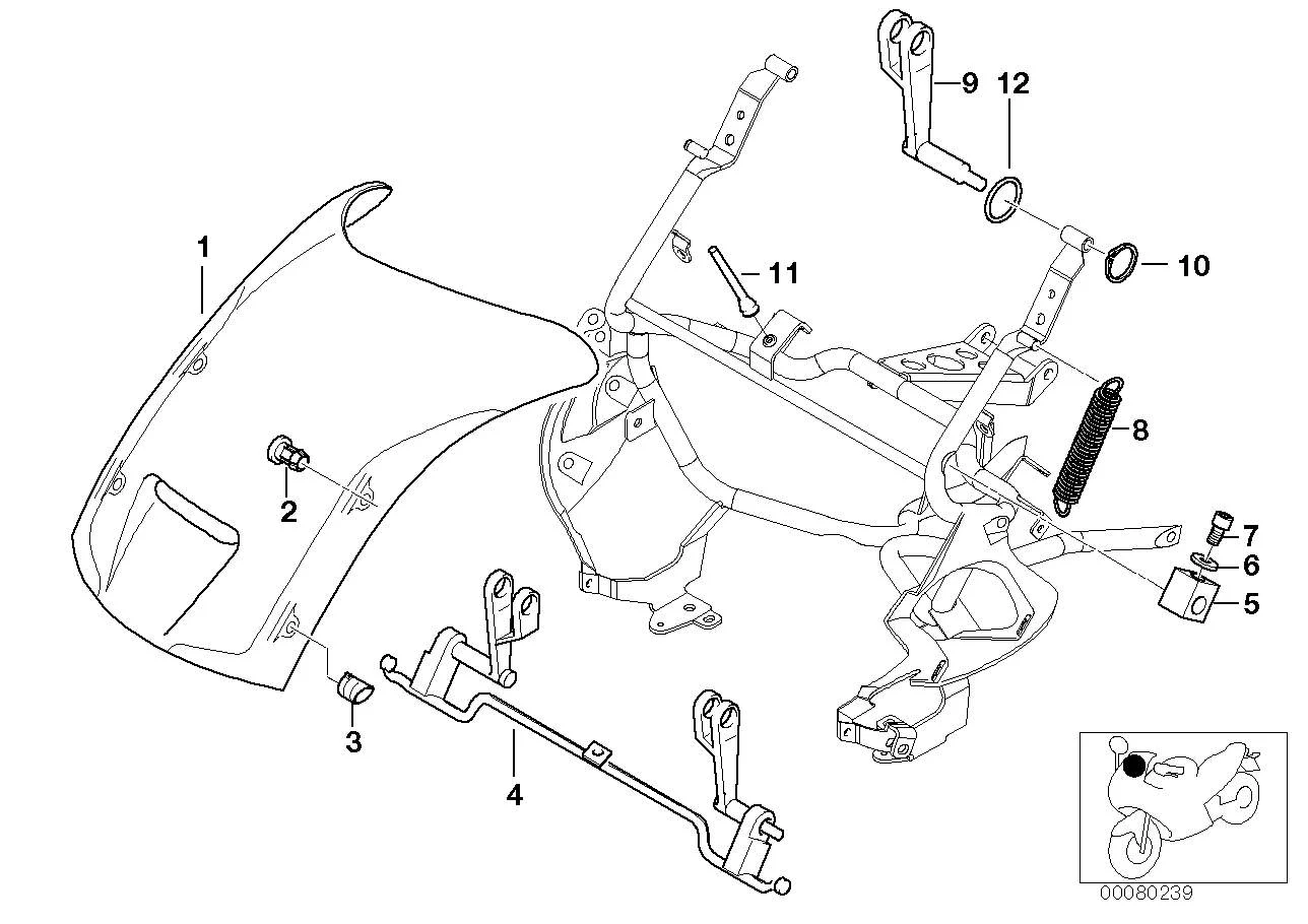 BMW Bolzen K41 46632307841