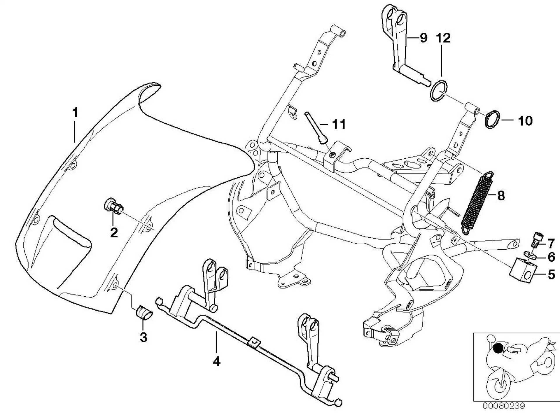 BMW Bolzen K41 46632307841