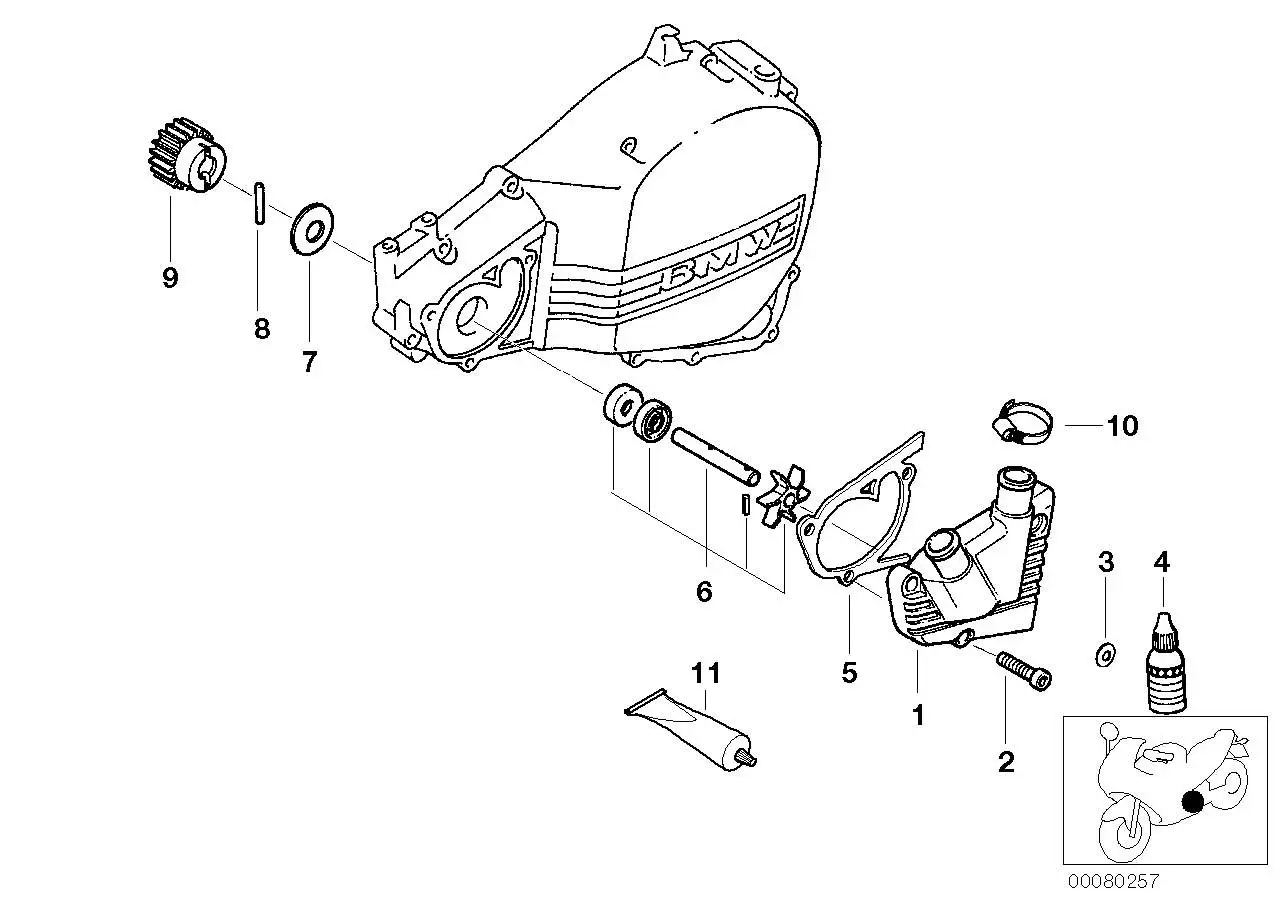 BMW Rolle K15 R13 11512343127 - Bildposition 08