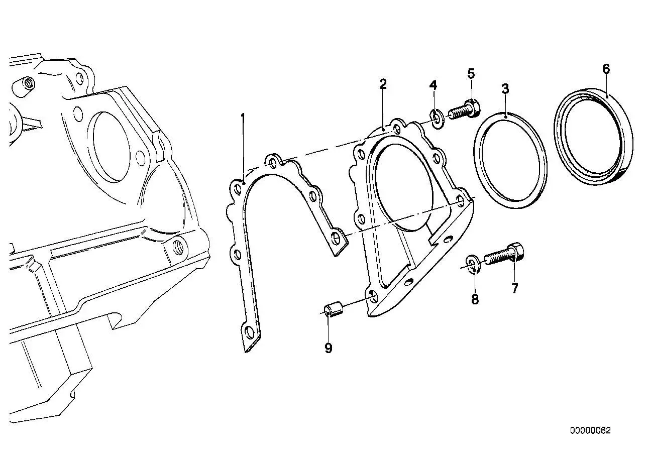 BMW Dichtung Metall E36 E12 E21 E28 E30 E34 E38 E39 E46 E53 E60 E