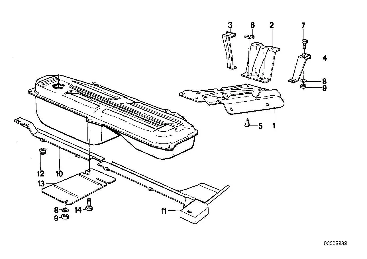 BMW Luftleitblech E30 16111178949