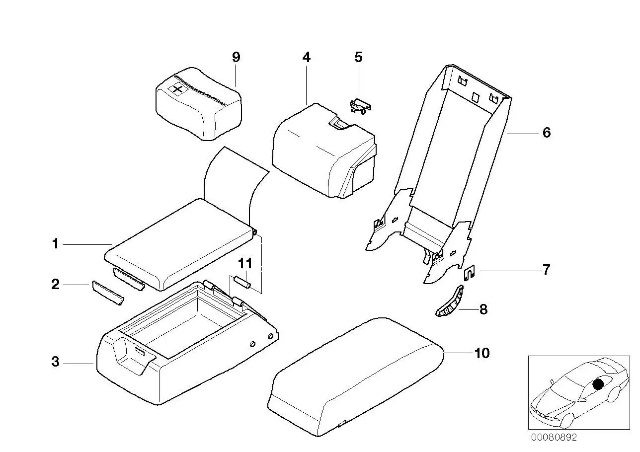 BMW Anschlag E38 52208191978 - Bildposition 08