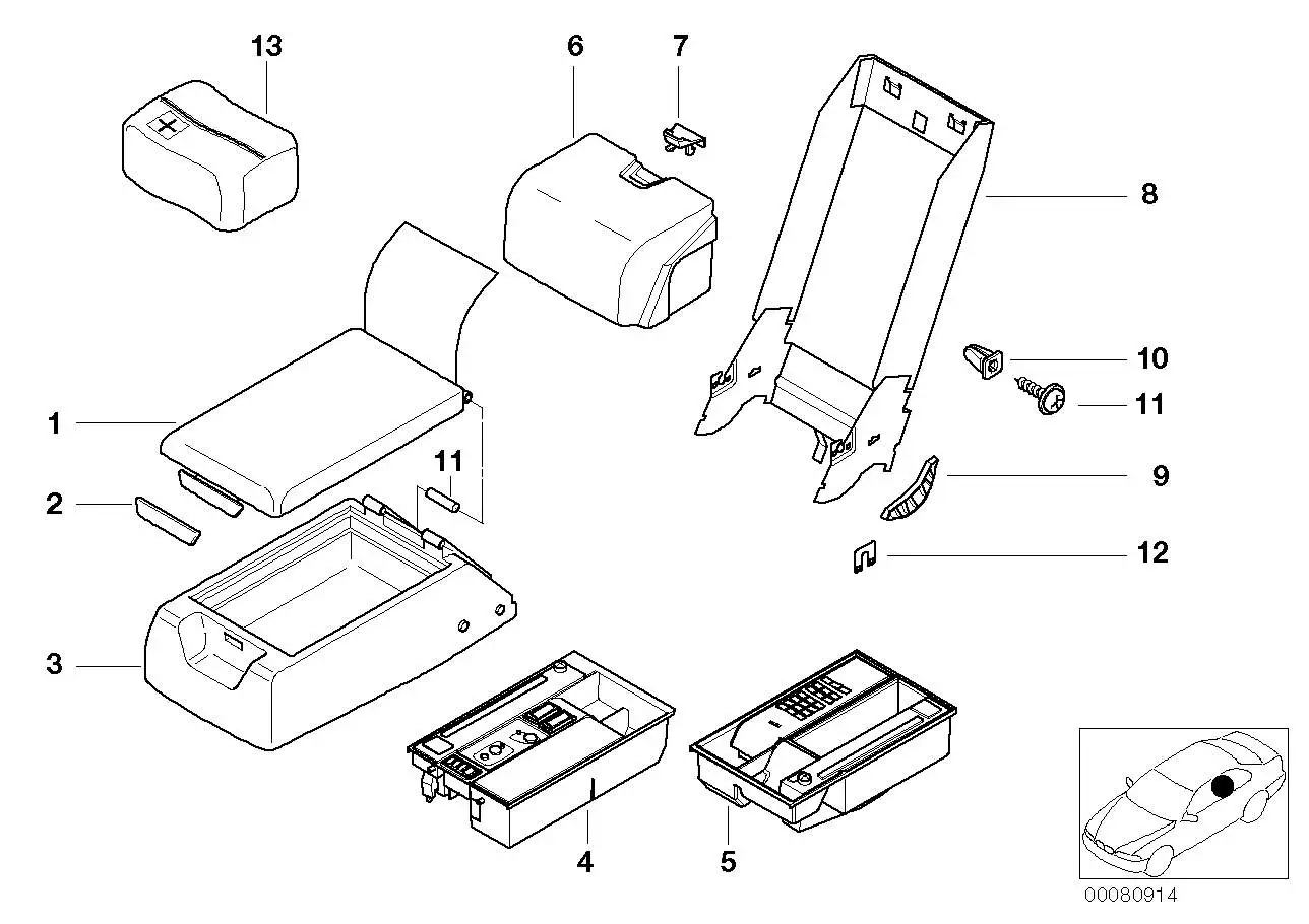 BMW Verschluss E38 52208191981 - Bildposition 07