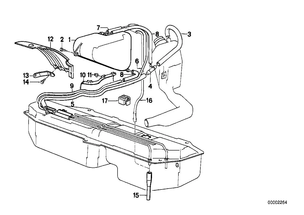 BMW Schlauch E30 16111179675