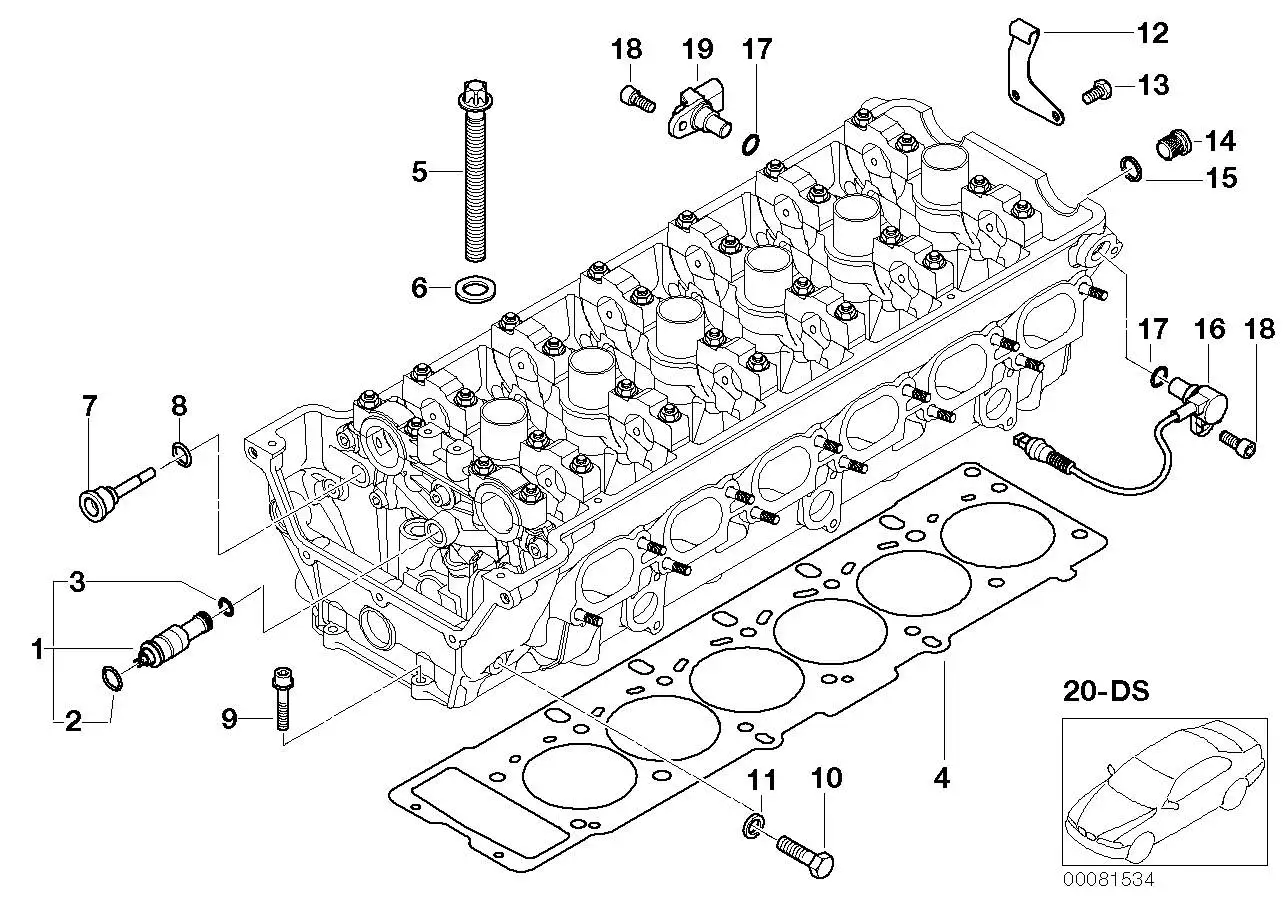 BMW Regelventil E46 E85 E86 11367830341