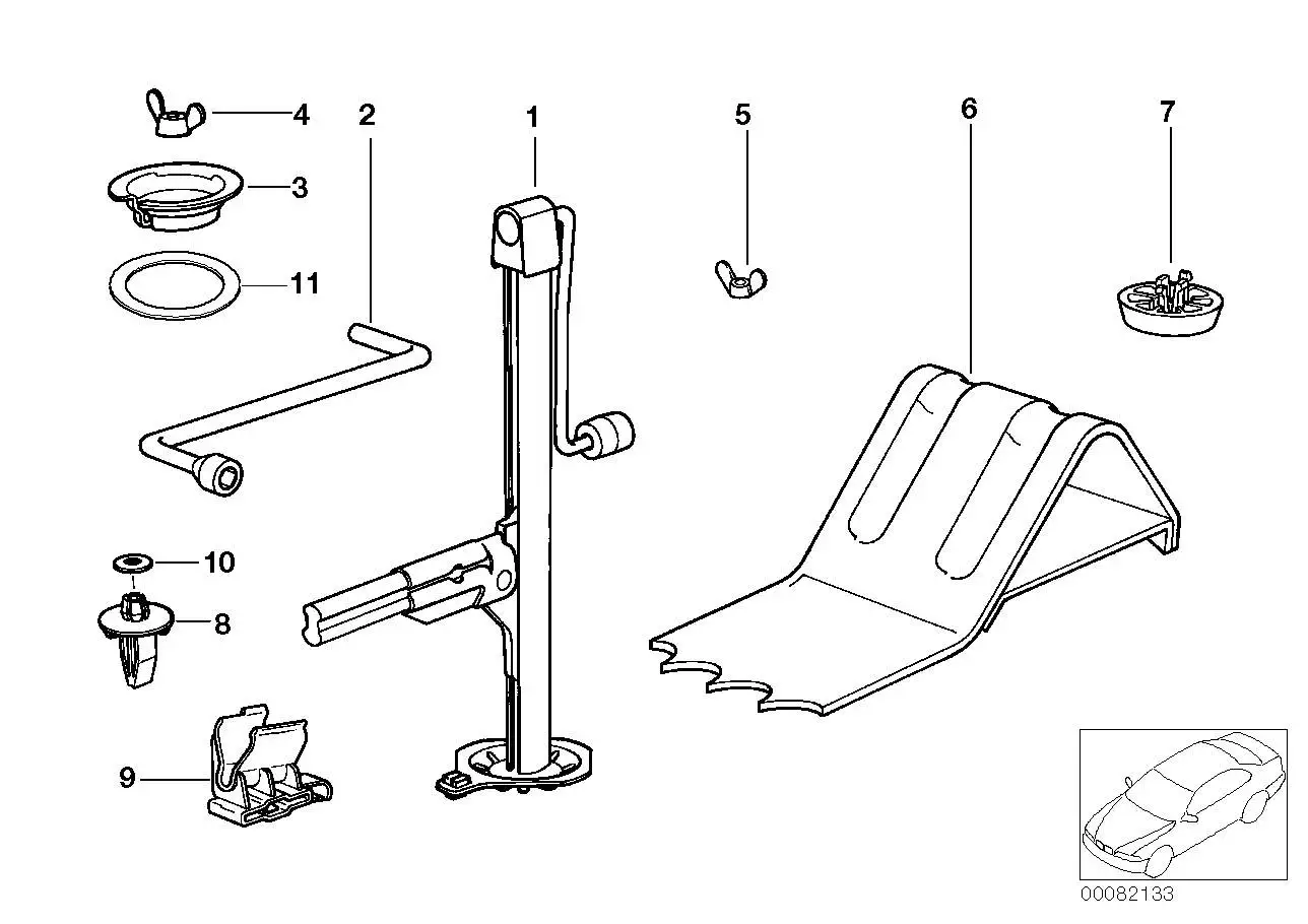BMW Gummiring E36 36132227957 - Z3 E36