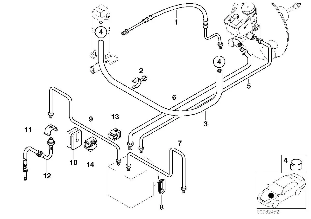 BMW Rohrleitung 34326754845 - Bildposition 09