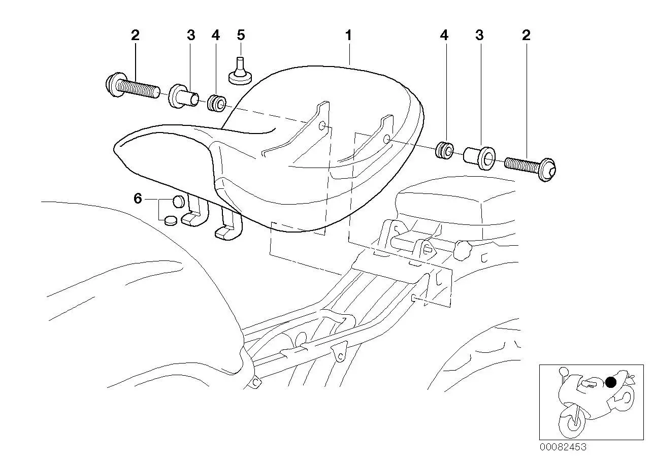 BMW Gummipuffer K26 K44 52532324922 - Bildposition 05