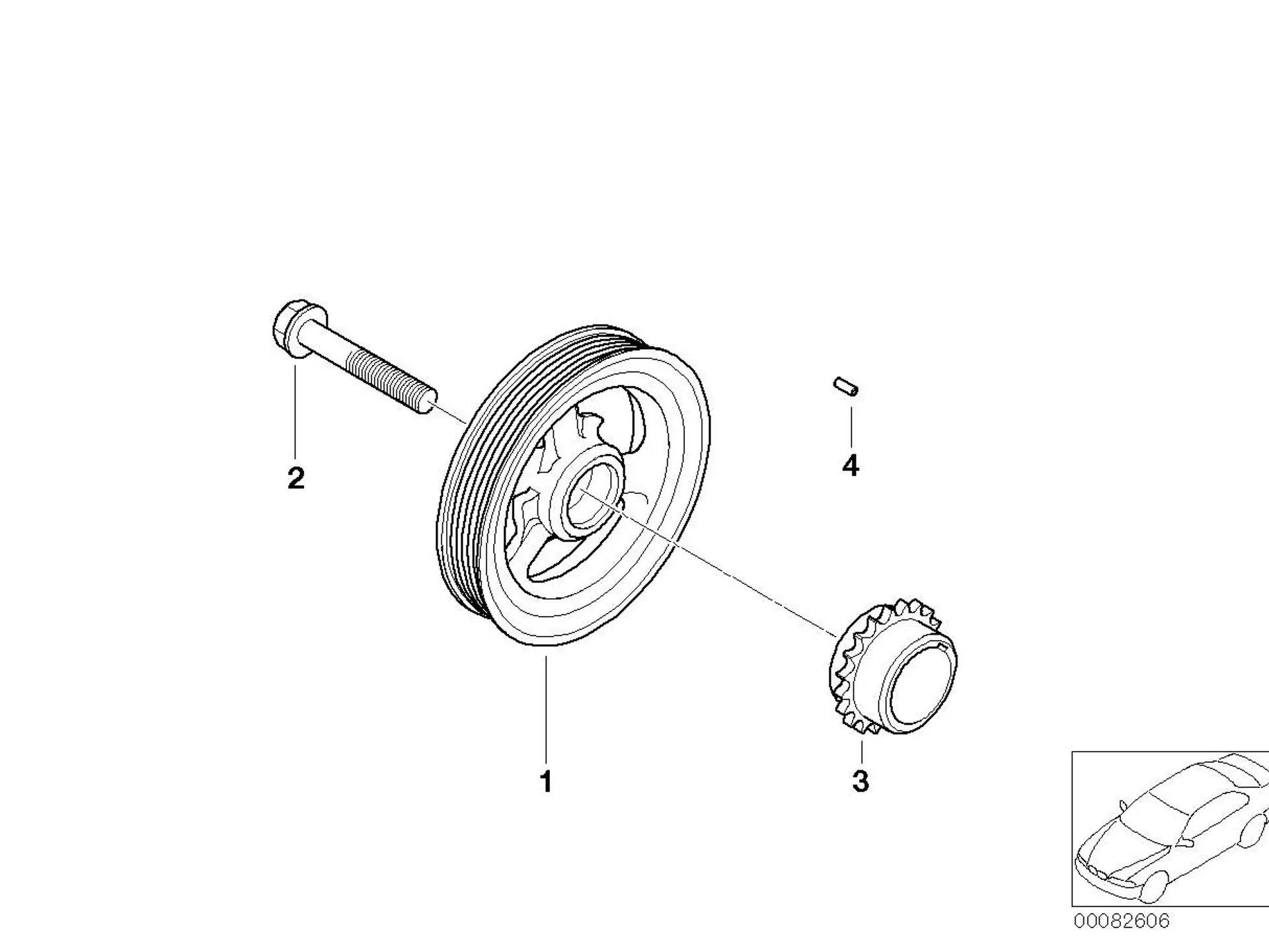 BMW Sechskantschraube R50 R52 R53 11237829918