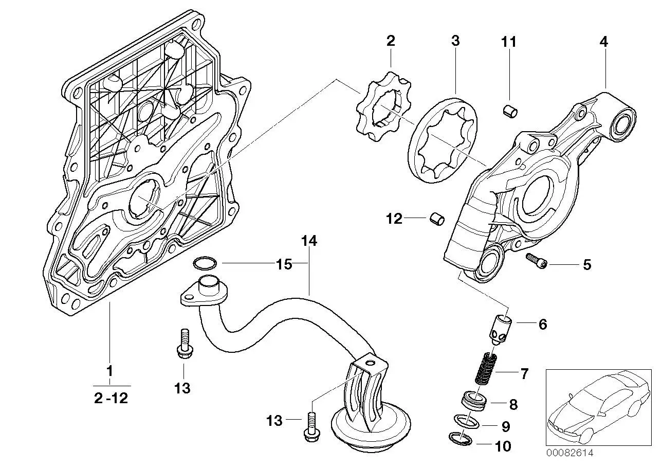 BMW Führungshülse R50 R52 R53 07101485188 - Bildposition 11