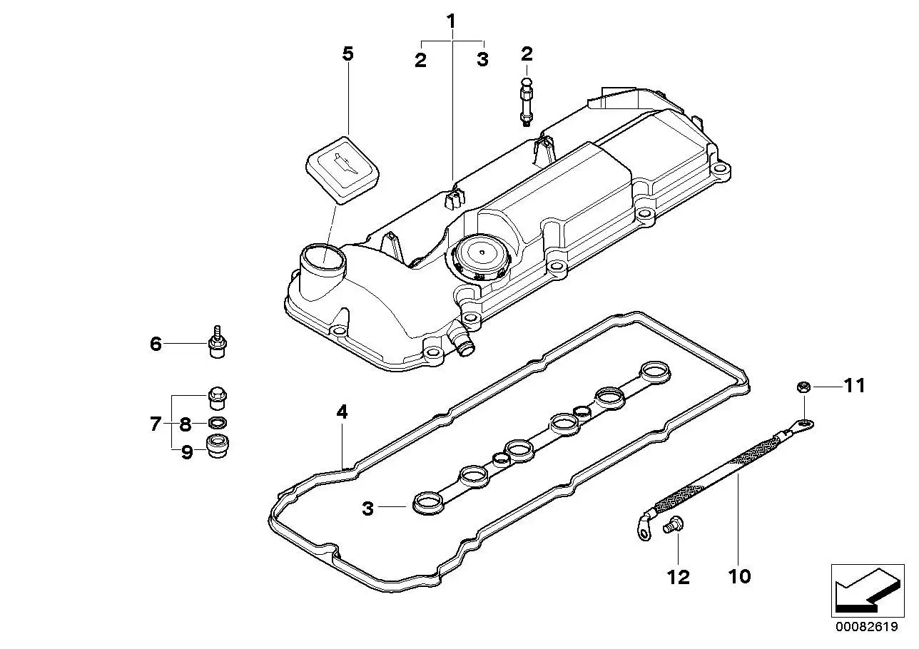 BMW Adapterschraube 13537515327