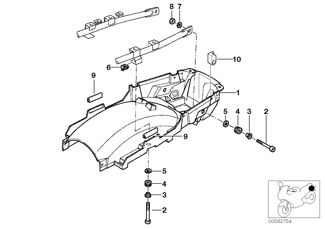 BMW Käfigmutter E30 E31 E32 E34 E36 E38 E39 E46 E53 E60 E61 E63 E