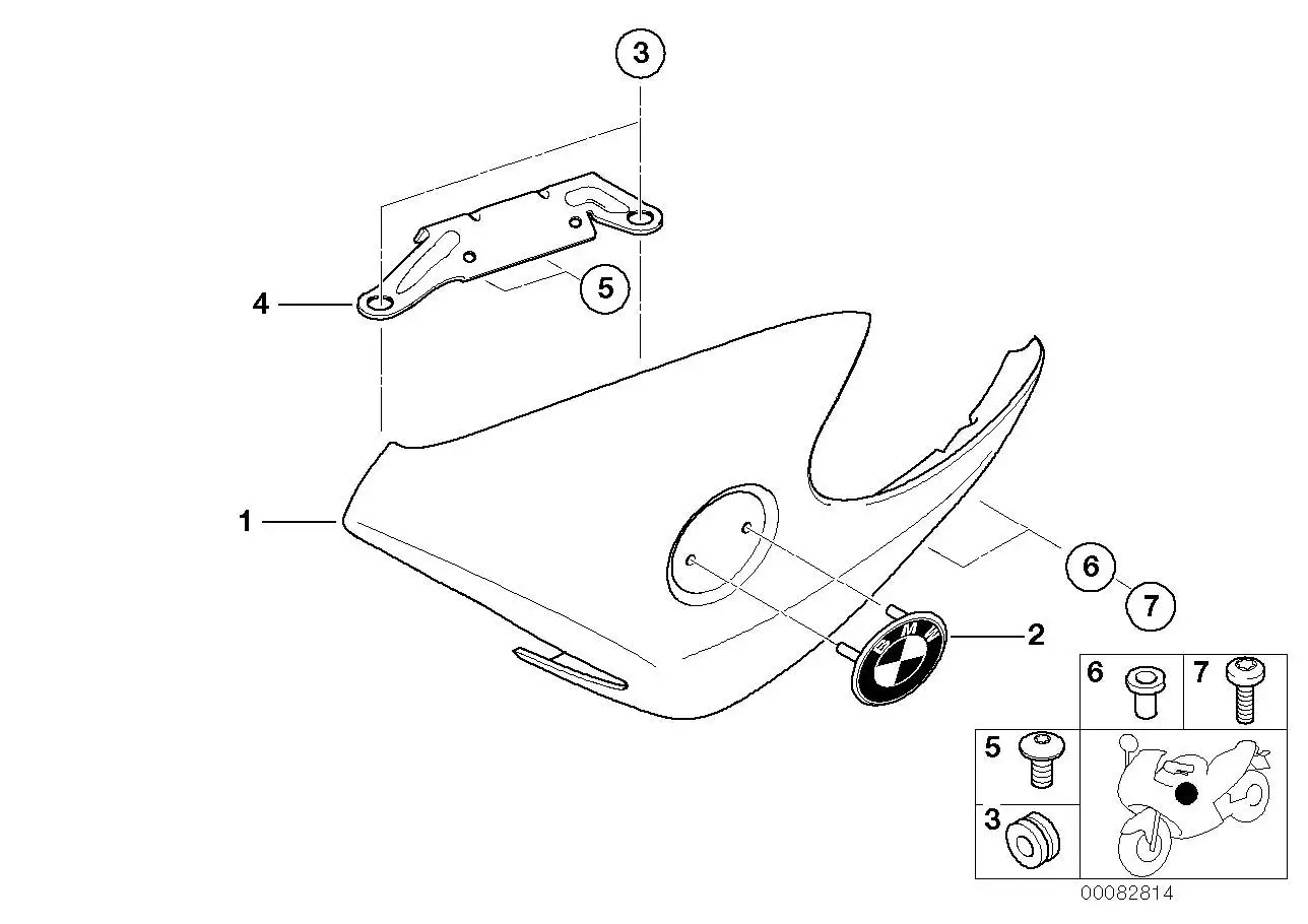 BMW Haltewinkel links 16117653719 - Bildposition 04