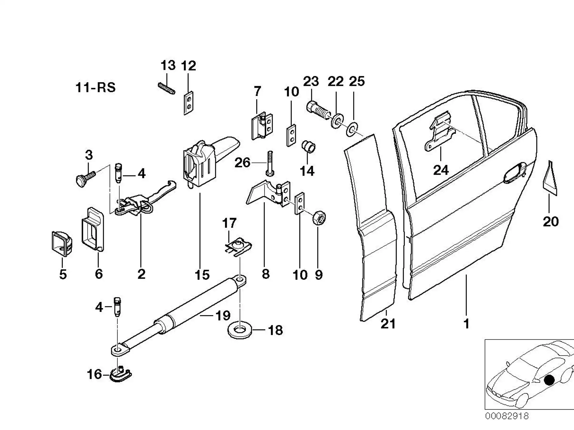 BMW Abdeckung E38 E39 51218171502