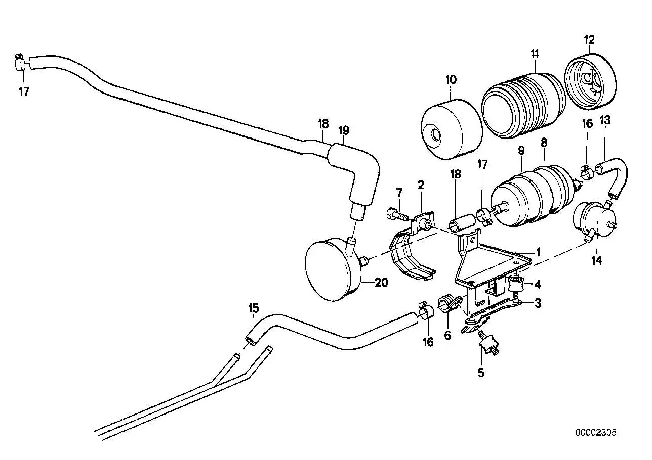 BMW Kappe E30 E24 E28 16121178668 - Bildposition 12