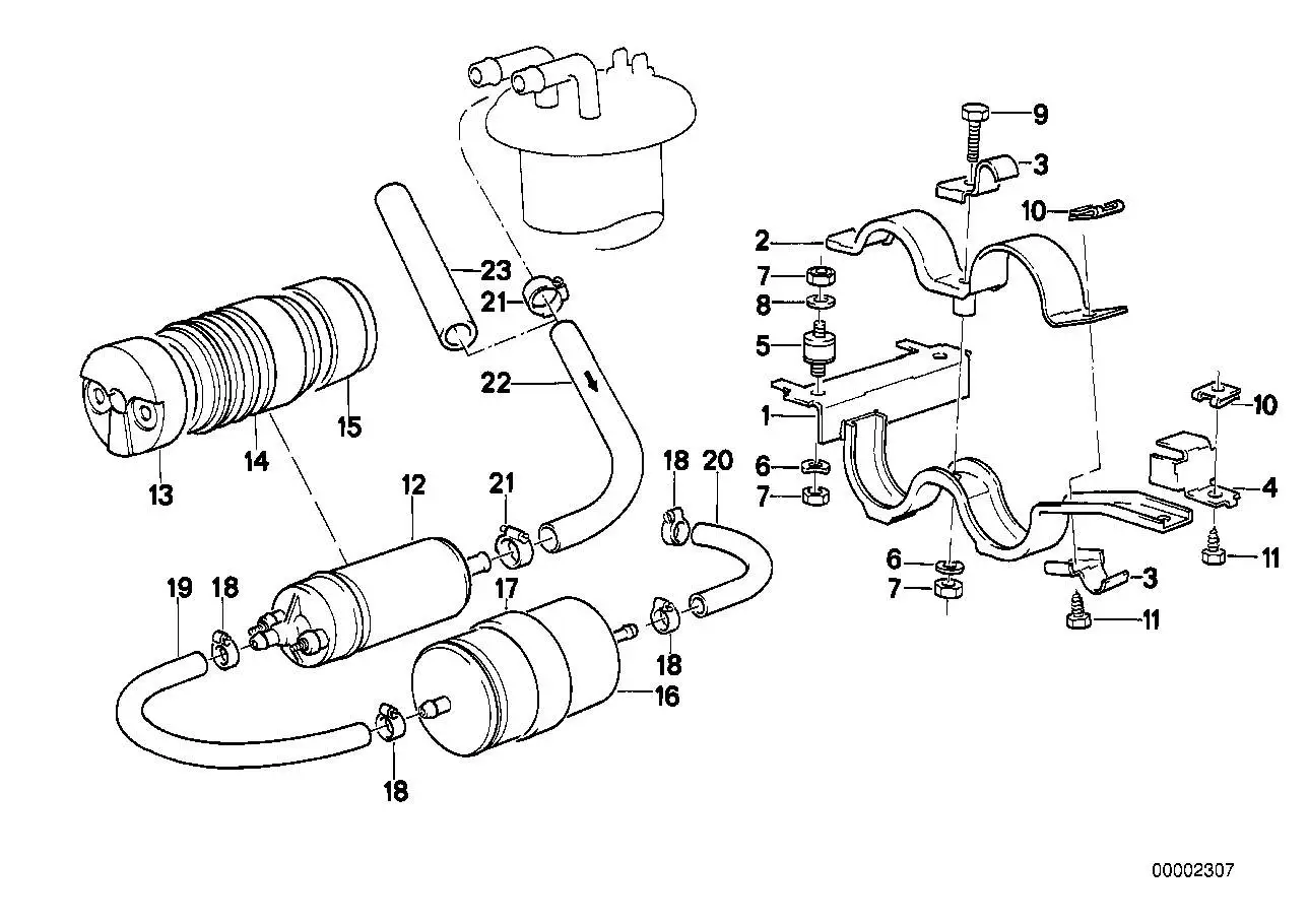 BMW Kappe E30 E24 E28 16121178642 - Bildposition 15