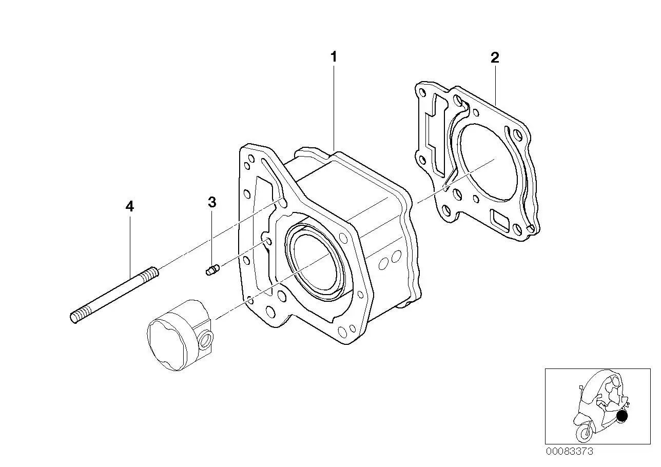 BMW Zylinder 11117651424