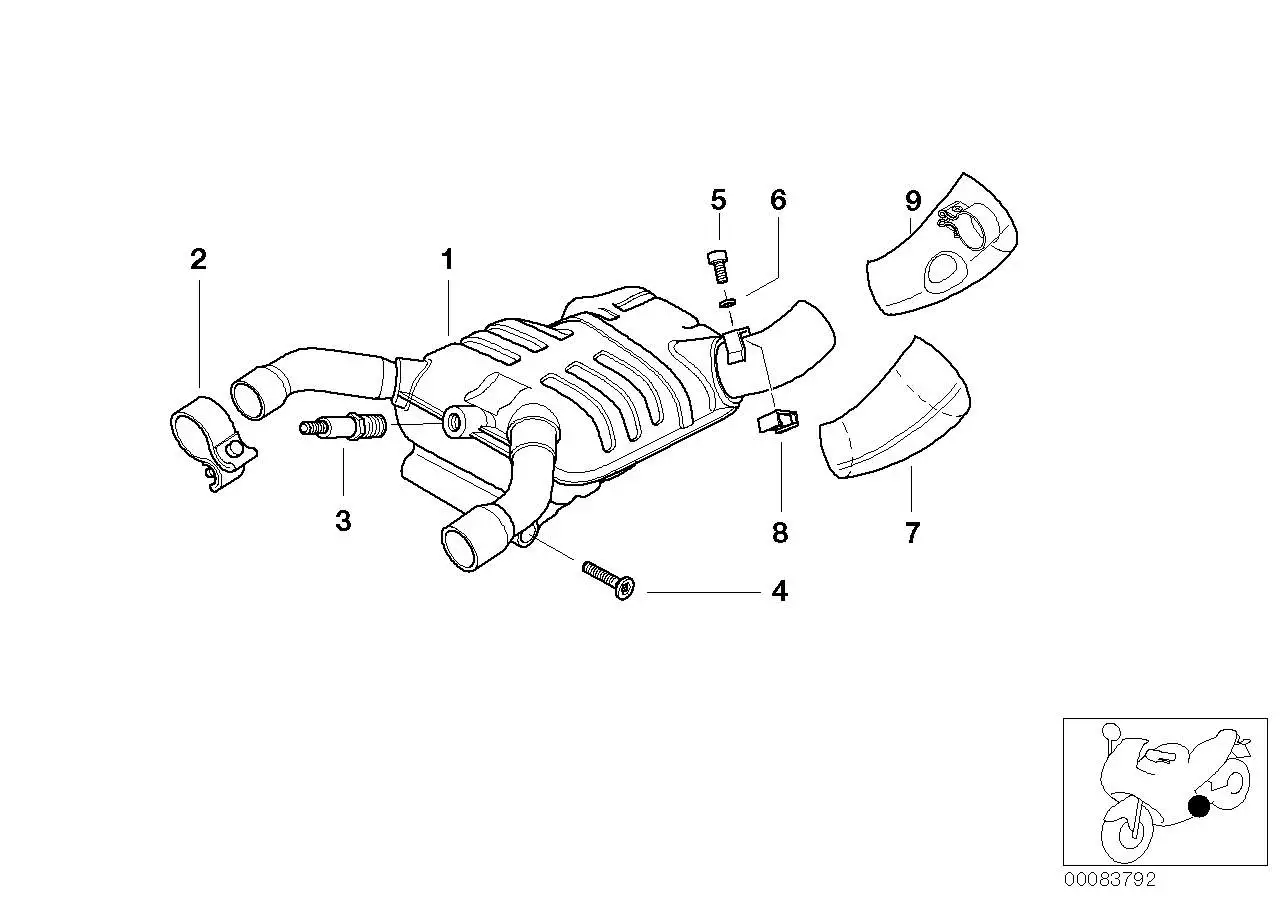 BMW Lambdasonde K41 R21 R21A R22 R28 11787671756