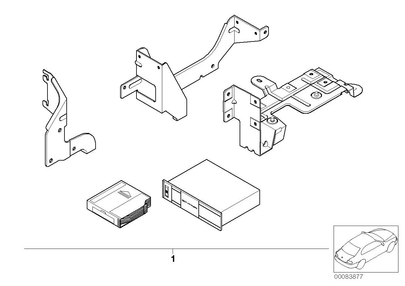 BMW Adapterleitung CD-Wechsler E39 61126913954