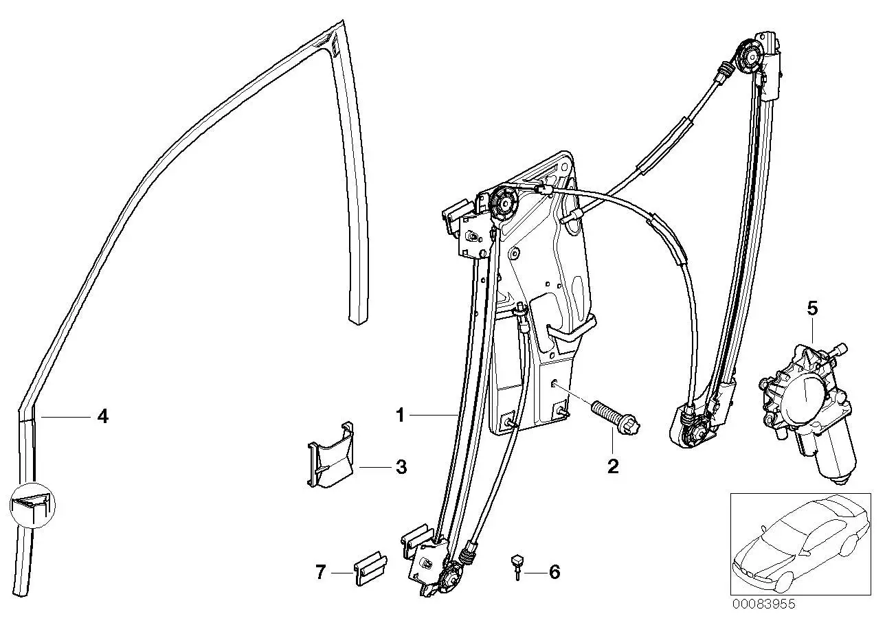 BMW Linsensenkschraube E39 51338266768