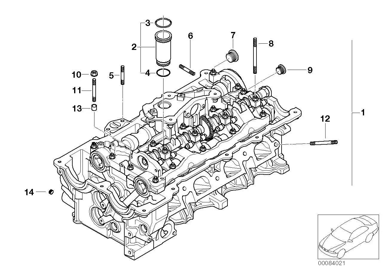 BMW Stiftschraube E46 E60 E81 E82 E83 E84 E85 E87 E88 E90 E91 E92
