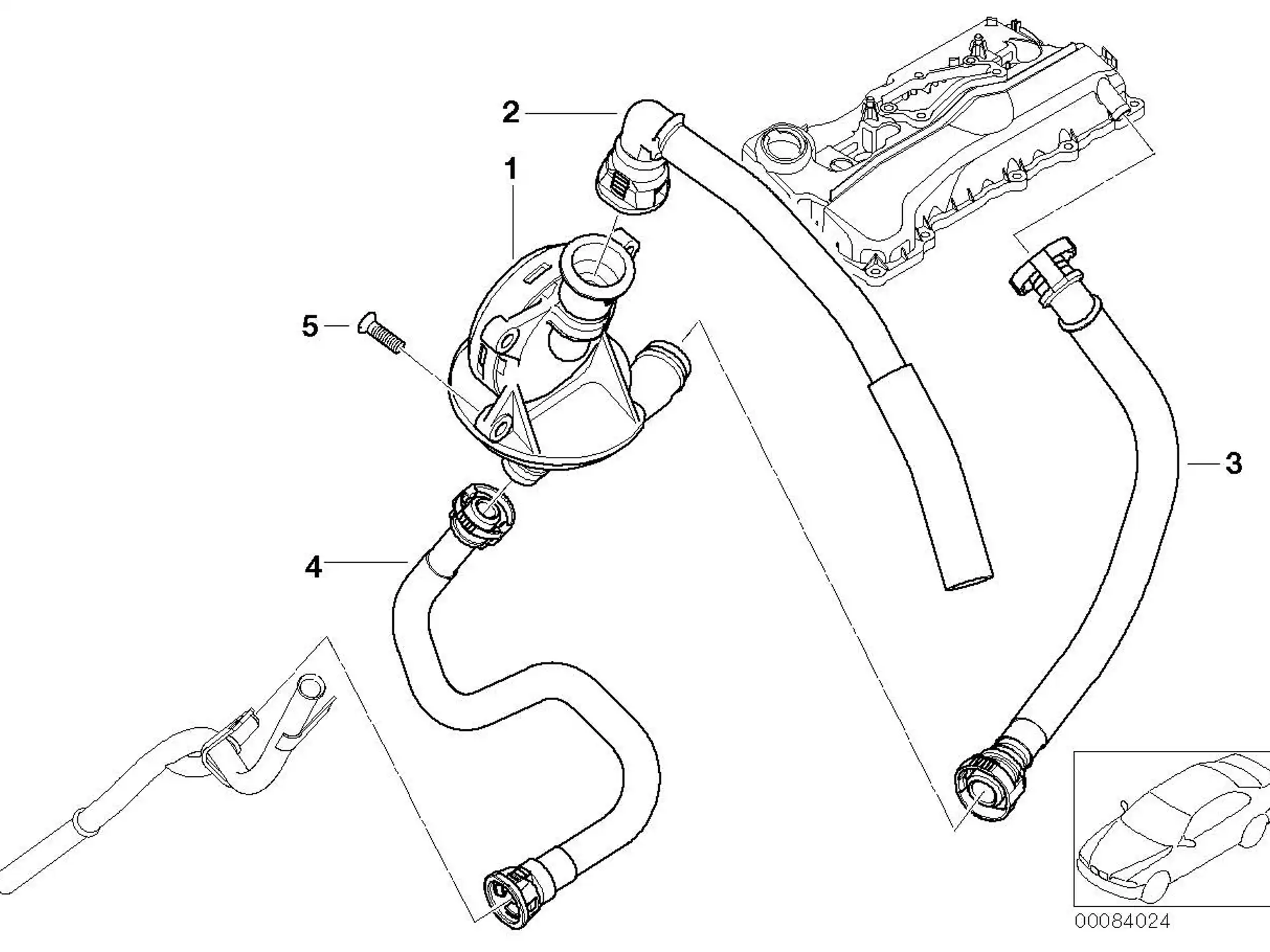 BMW Rücklaufleitung E46 11157513903