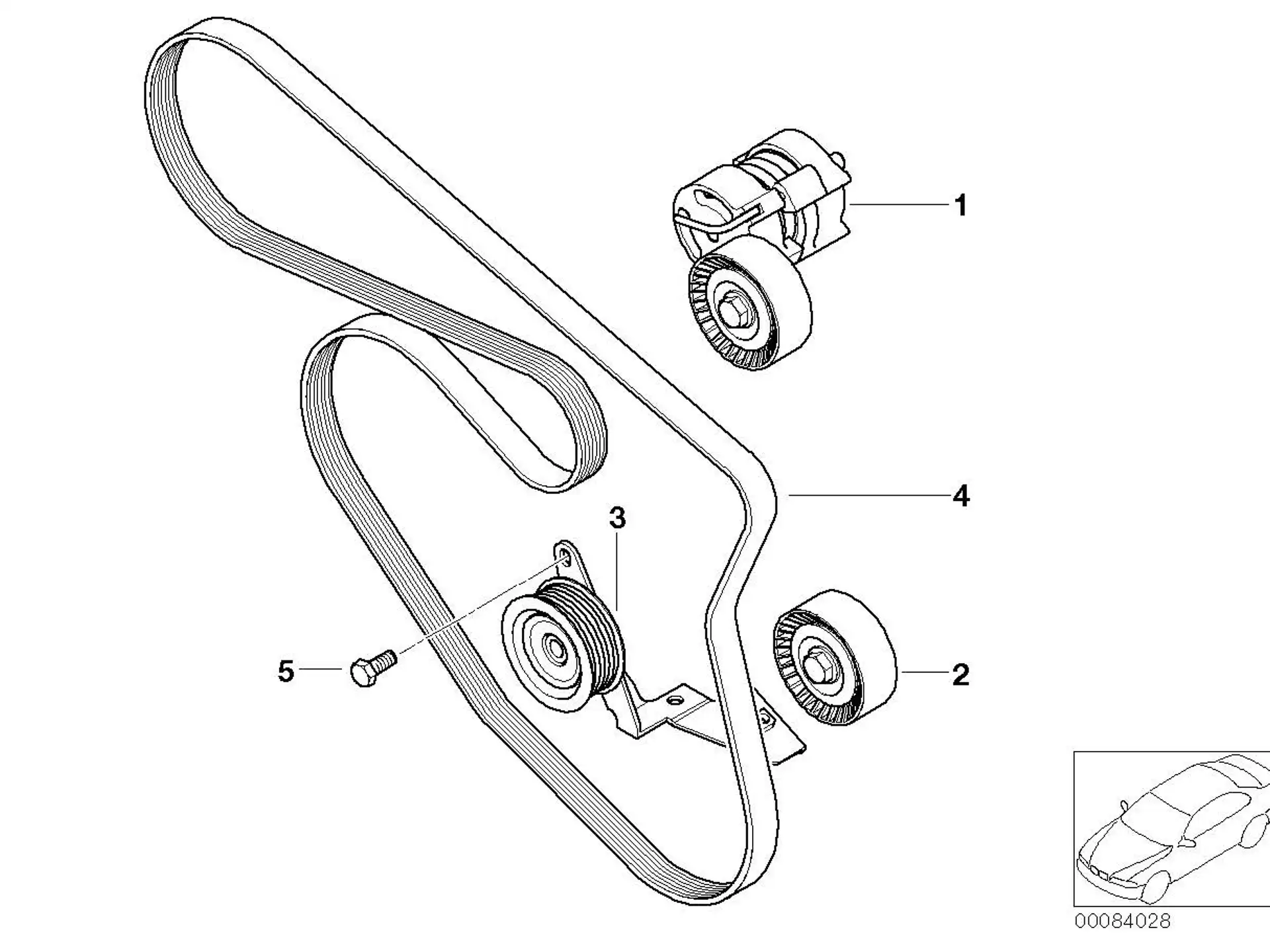 BMW Keilrippenriemen E46 E60 E81 E82 E83 E84 E85 E87 E88 E90 E91 E92 E93 11287631810