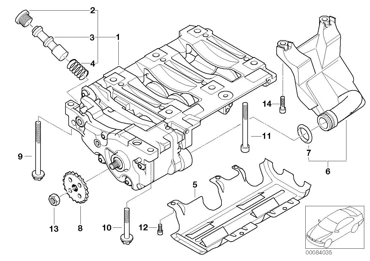 BMW Torxschraube E46 E60 E81 E82 E84 E85 E87 E88 E90 E91 E92 E93