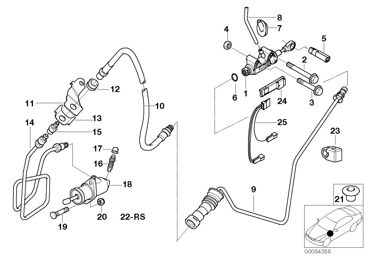 BMW Drosselventil E46 E83 E85 E86 21521165829 - 3er E46, X3 E83,