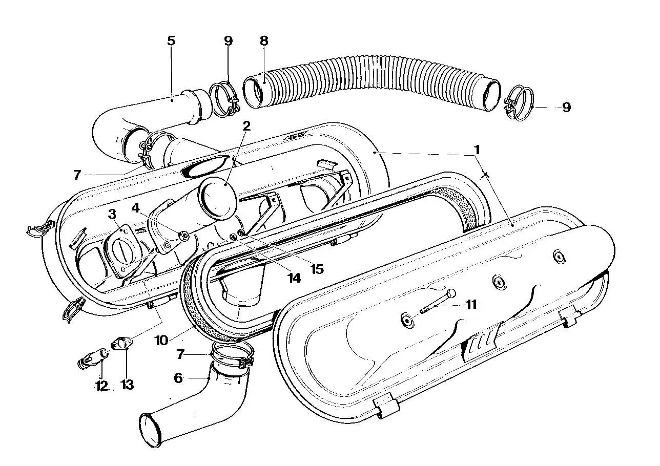 BMW Trichter E23 13711304696 - Bildposition 02