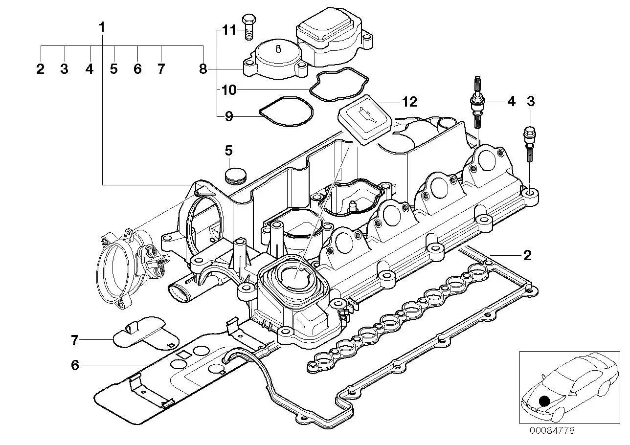 BMW Profildichtung E39 E46 11122246996 - Bildposition 02