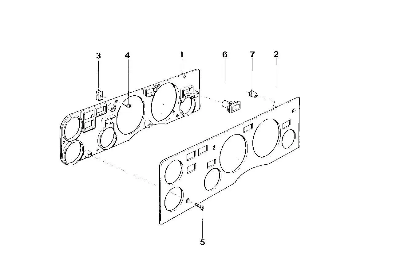 BMW Linsensenkschraube E23 E53 07119928426