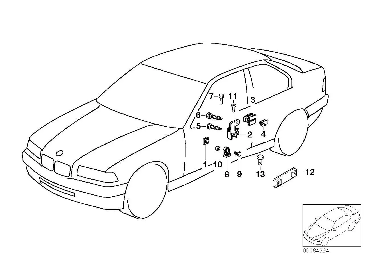 BMW Anschlag E36 51328151356 - Z3 E36 Coupe - Roadster /
