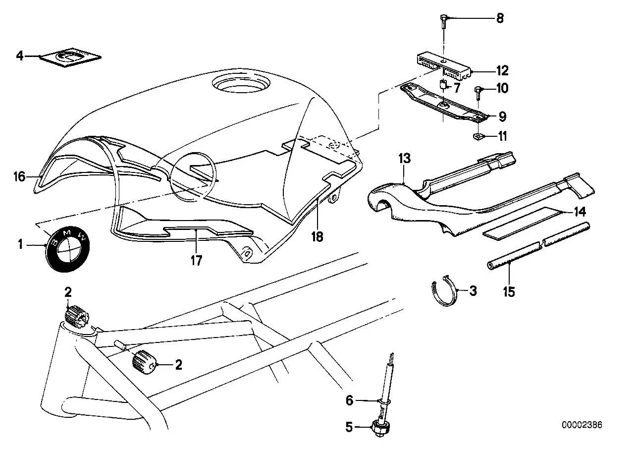 BMW Auflage 16111451196