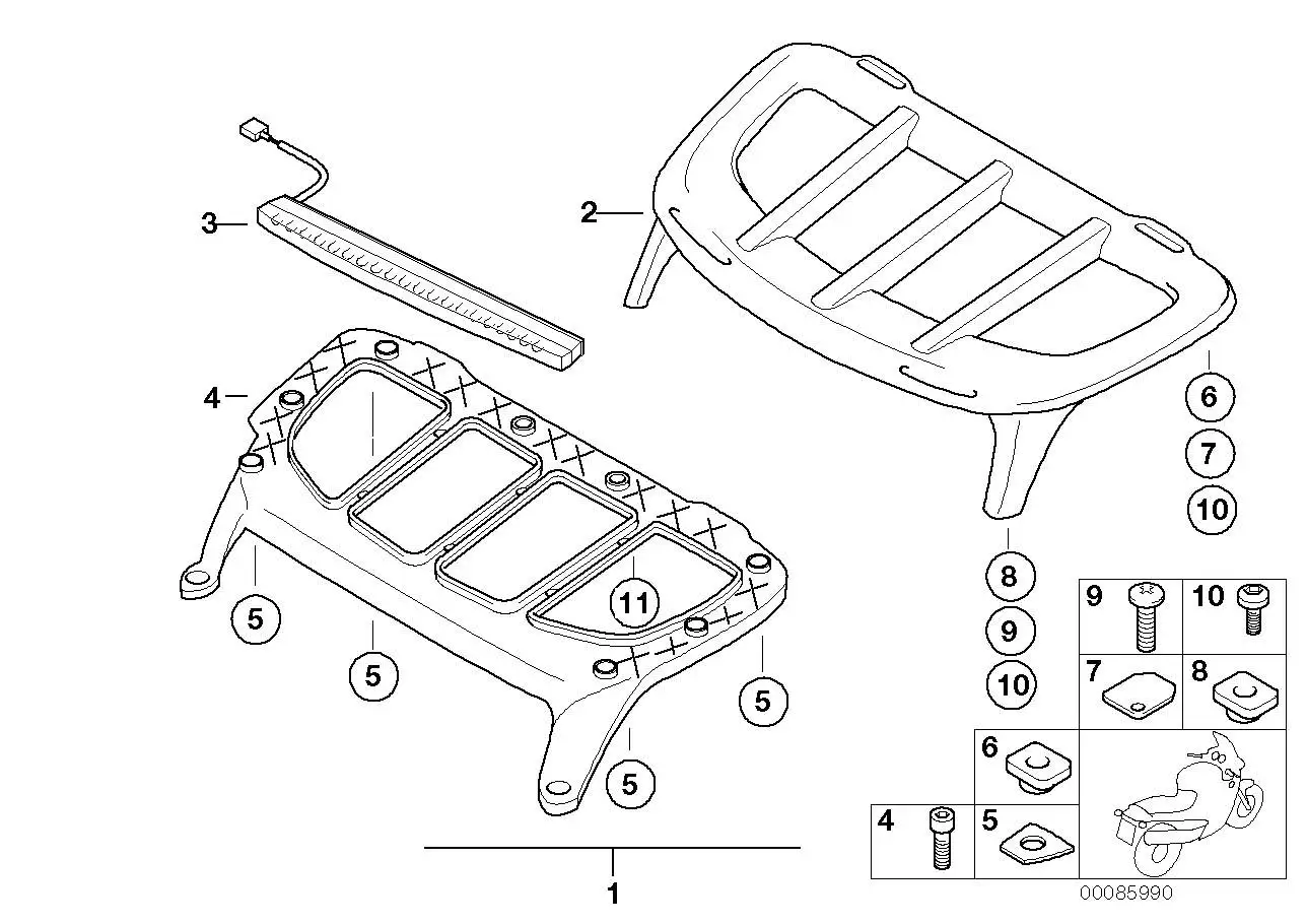 BMW Zusatzbremsleuchte 63257653605