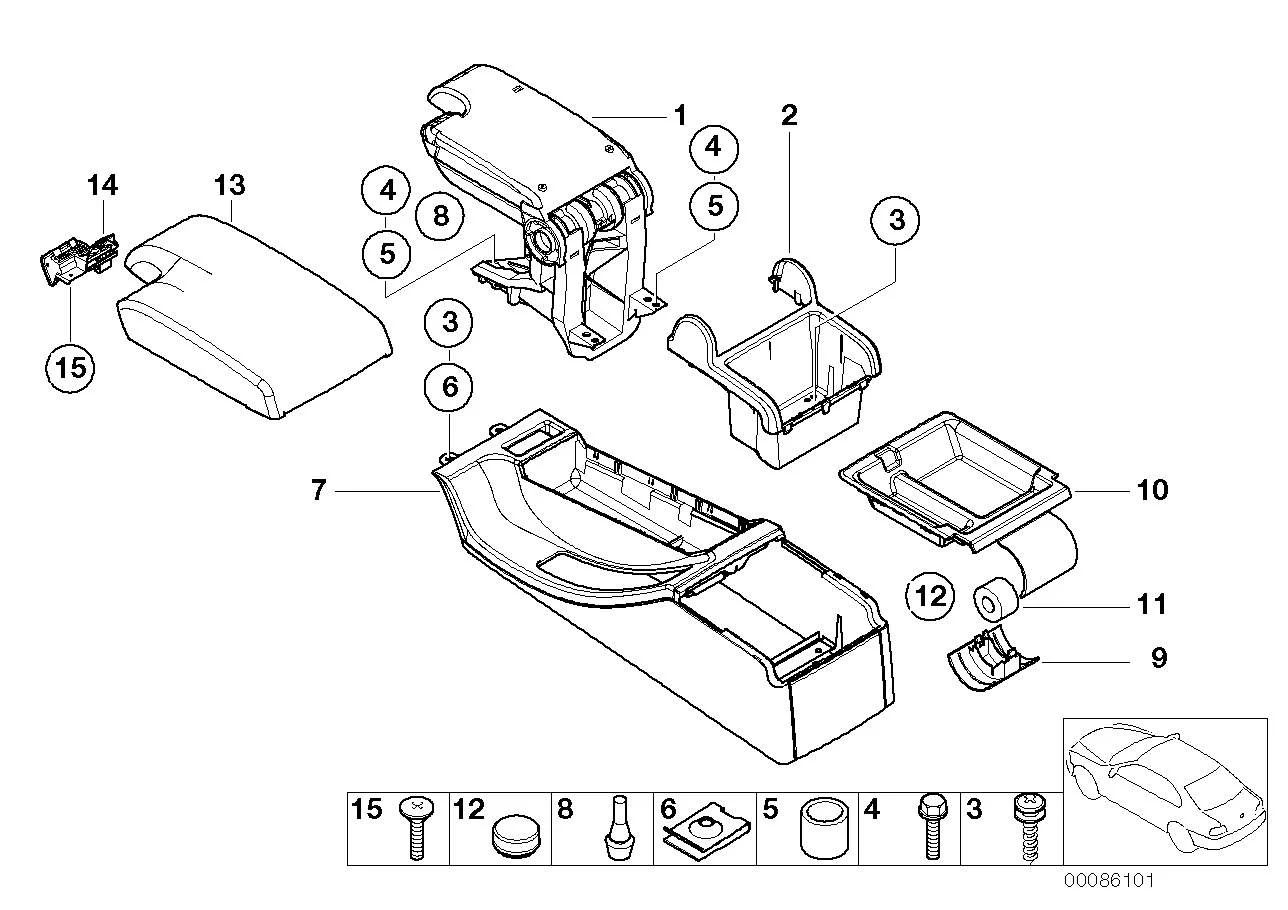 BMW Schablone E46 01290026899