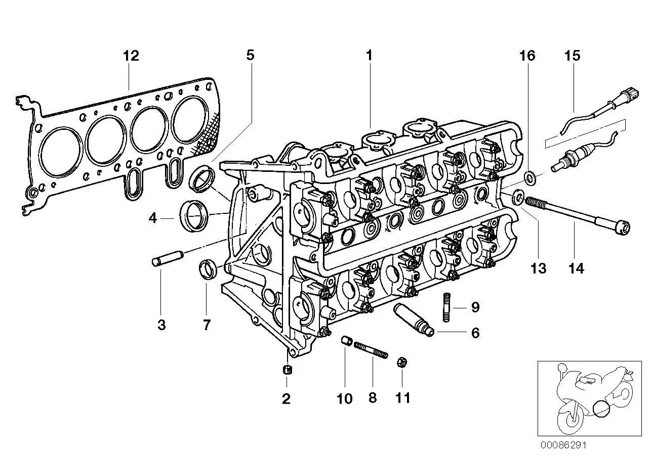 BMW Lagerbolzen K41 11111465233