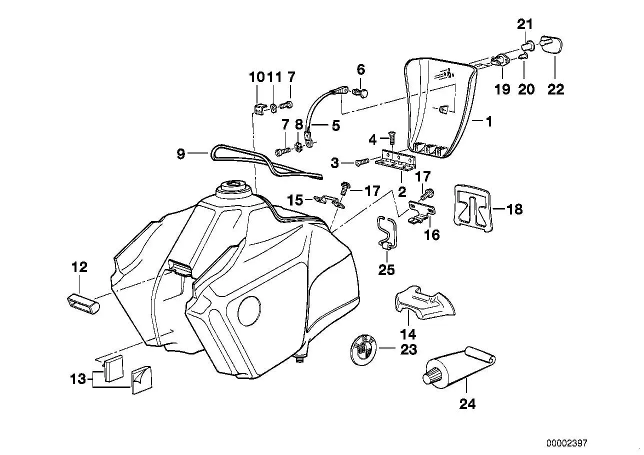 BMW Gummiauflage 16112307014 - Bildposition 14