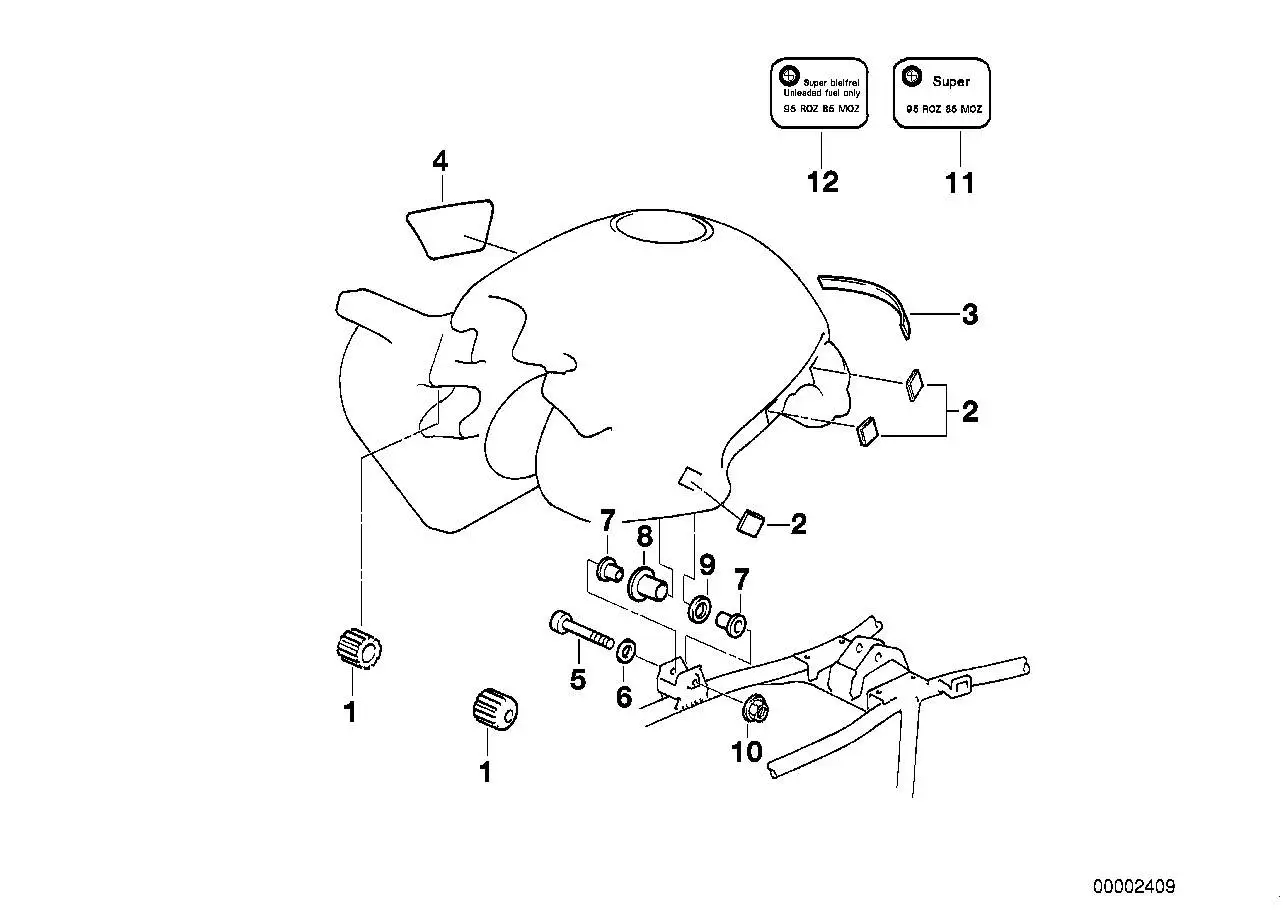 BMW Abdichtung R21A 16117664599 - Bildposition 03