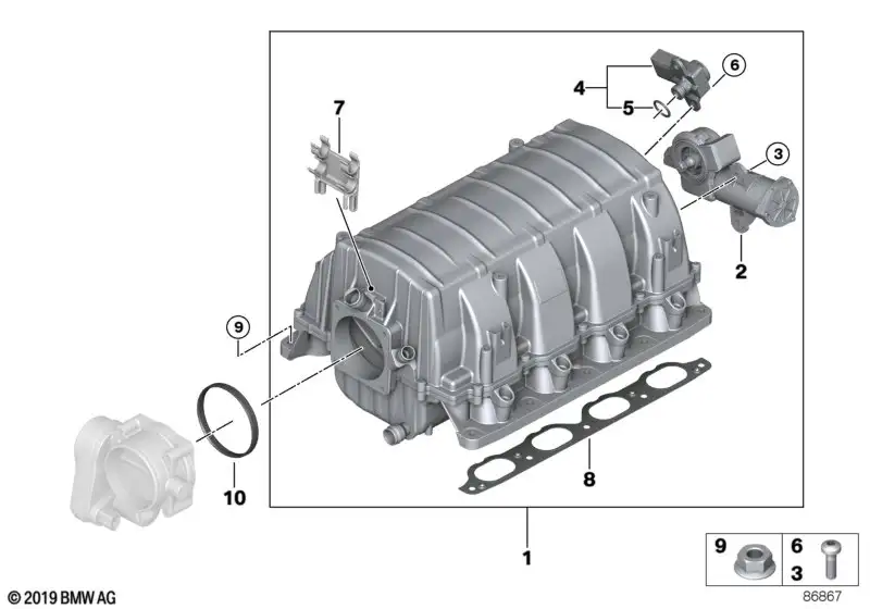 BMW Torxschraube 11617573828 - Bildposition 03