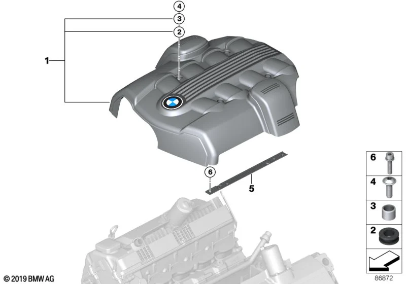 BMW Linsenschraube E53 E60 E61 E63 E64 E65 E66 E70 E71 E72 F01 F02 F04 F06 F07 F10 F11 F12 F13 K17 K18 K19 K21 K22 K23 K25 K25H K26 K27 K30 K32 K33 K40 K42 K43 K46 K47 K48 K49 K61 K70 K71 K72 K73 K75 K80 K81 K82 R28 R59 11117653180