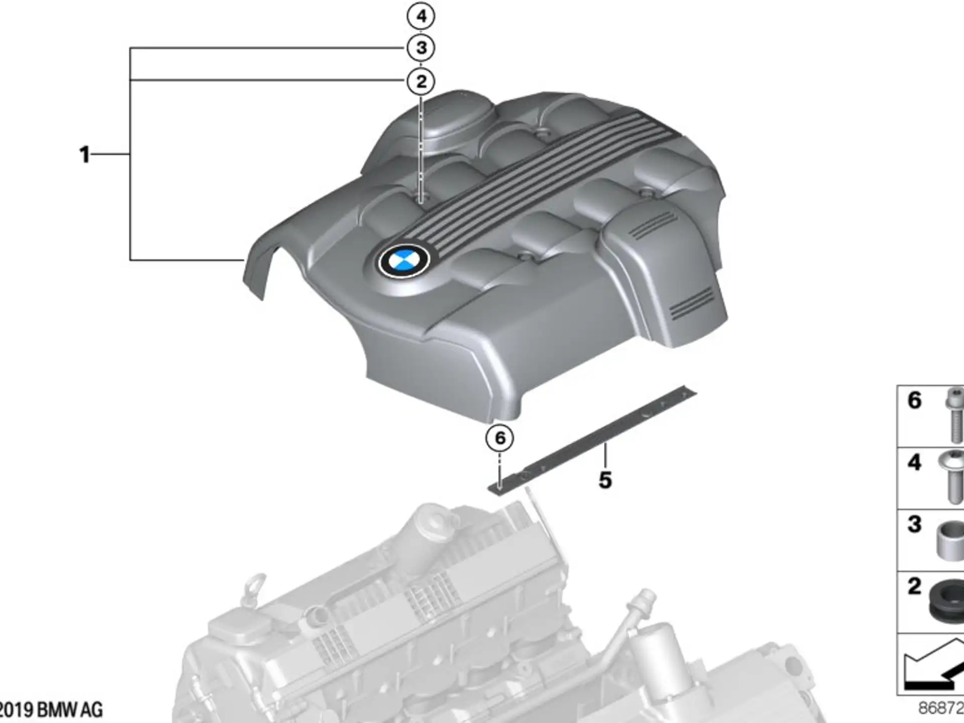 BMW Linsenschraube E53 E60 E61 E63 E64 E65 E66 E70 E71 E72 F01 F02 F04 F06 F07 F10 F11 F12 F13 K17 K18 K19 K21 K22 K23 K25 K25H K26 K27 K30 K32 K33 K40 K42 K43 K46 K47 K48 K49 K61 K70 K71 K72 K73 K75 K80 K81 K82 R28 R59 11117653180