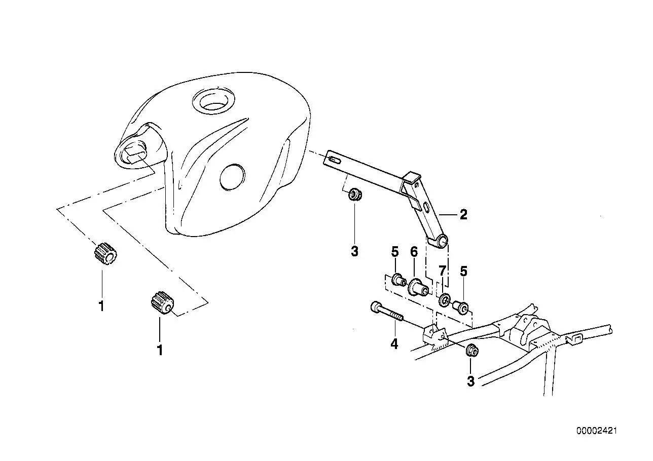 BMW Gummilager K27 R28 16112313573 - Bildposition 06