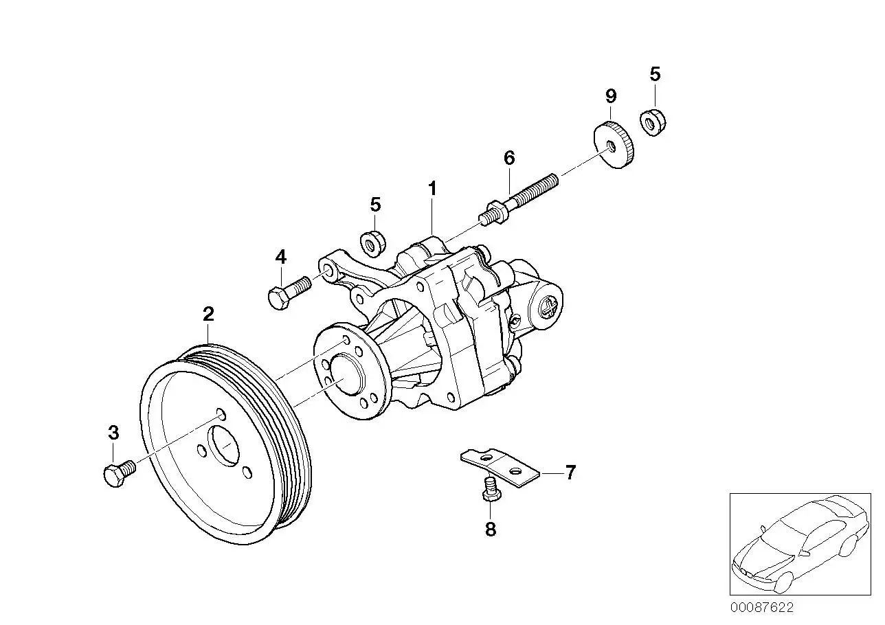 BMW Halter Ölleitung 17221737601 - Bildposition 07